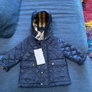 Brand NEW WT Burberry Baby coat - 9M